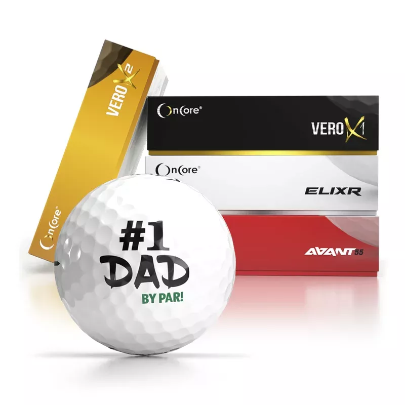 #1 Dad By Par Ball