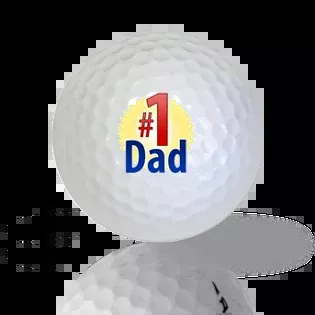 #1 Dad Golf Balls