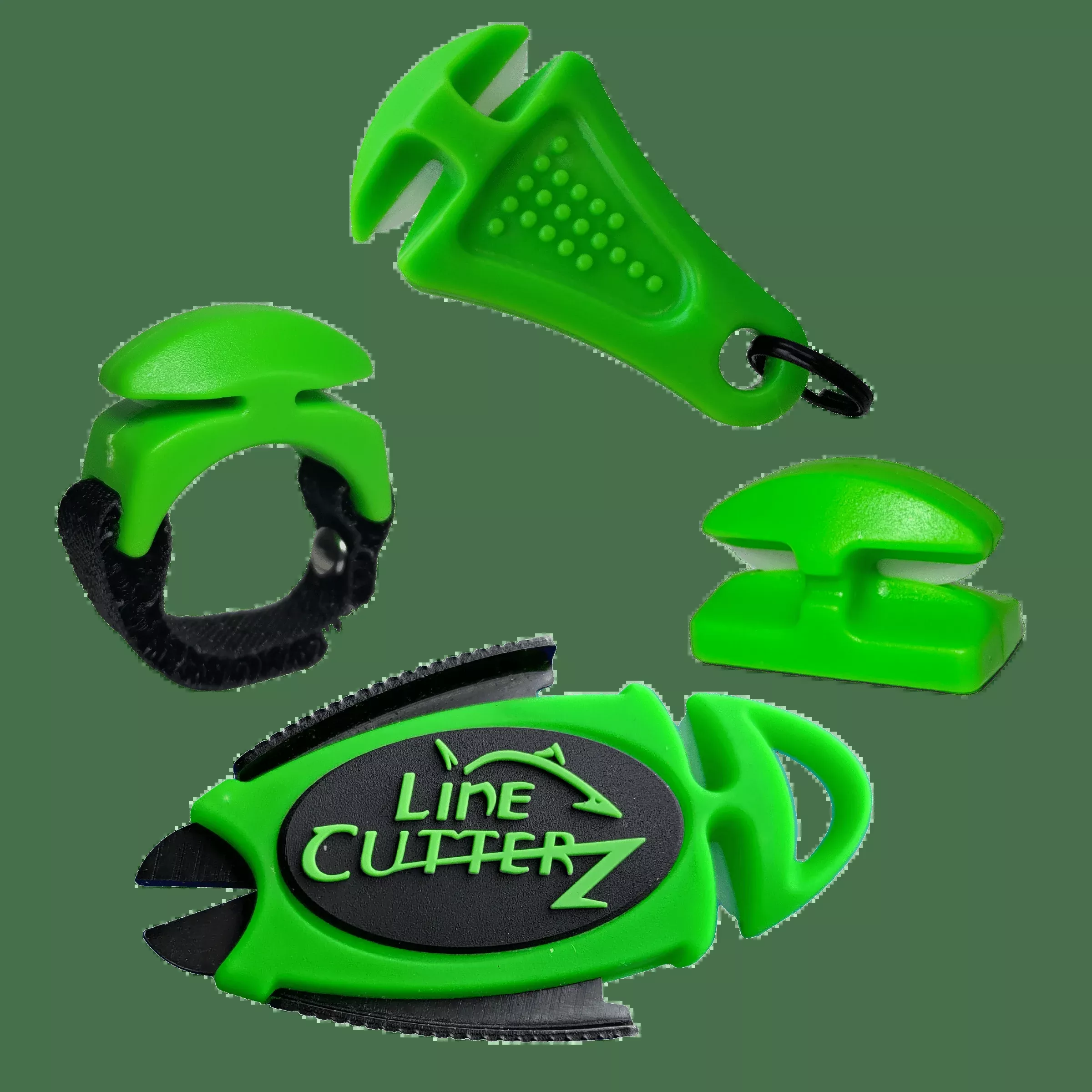 "QUADRUPLE PLAY" Fishing Line Cutter Multi-Pack